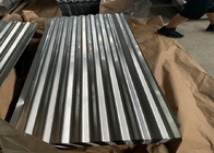 0.14mm Regular Spangle Corrugated Steel Wall Panel 1.5mm panel atap baja bergelombang