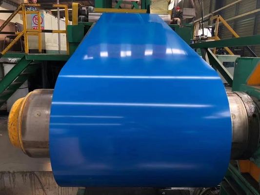 membeli 0.50mm DX51D Z120 PE Pre-painted Steel Sheet RAL9002 untuk aplikasi atap dan dinding online manufacture