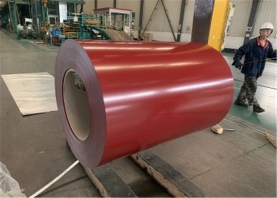 membeli 0.45mm PVDF Prepainted Steel Coil RAL 9014 RAL 5016 untuk atap dan panel bangunan industri online manufacture