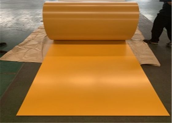 membeli 914mm RAL6018 Prepainted Galvalume Steel Coil dengan AZ 30~180g/m2 Coating untuk Panel Bangunan dan Furnitur online manufacture