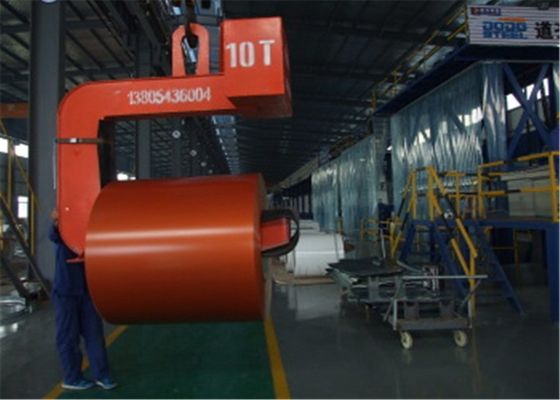 Beli 0.46mm Z90 26Ga PPGI Steel Coil dengan Lapisan PVDF untuk Aplikasi Panel Atap dan Bangunan online manufacture