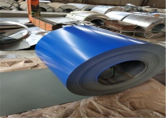 membeli 0.18mm ASTM A792 Prepainted Steel Coil RAL 6019 PE Coated CGCC untuk atap dan panel bangunan online manufacture