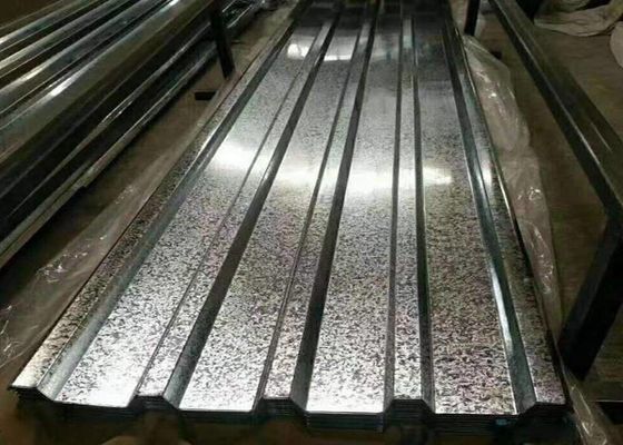 Beli JIS G3302 Q345B G550 Lembar atap baja bergelombang untuk perumahan struktur baja online manufacture