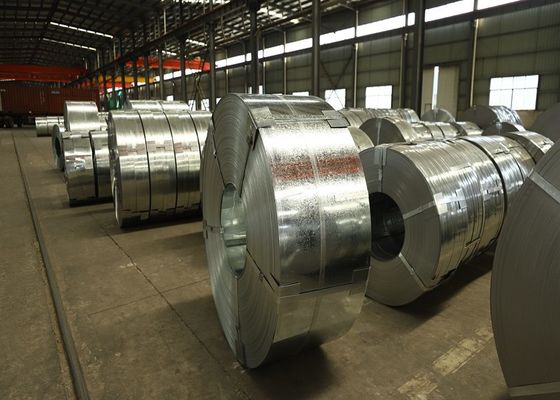 membeli SGCE Z60 Hot Dipped Galvanized Steel Strip 0.84mm × 150mm untuk Instrumen Industri dan Komponen Tahan Korosi online manufacture
