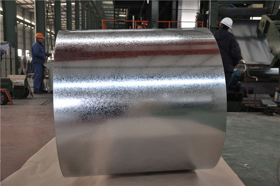membeli PPGI HDG GI SECC DX51 Galvanized Sheet Metal Rolls dengan Spangle Minimal untuk Konstruksi online manufacture