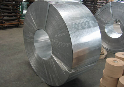 membeli Z10 Z27 Hot Dip Galvanized Steel Strip 300-400mm Lebar untuk konstruksi dan aplikasi pipa las online manufacture