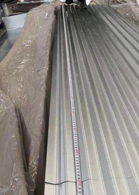 membeli 0.25mm DX51D AZ275 Galvalume Corrugated Roofing Sheet dengan Lebar Efektif 1000mm untuk Panel Perumahan online manufacture